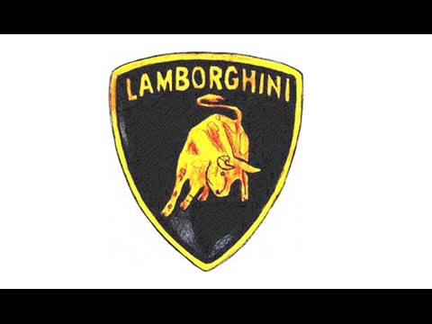 480x360 How To Draw The Lamborghini Logo - Car Logo Drawing