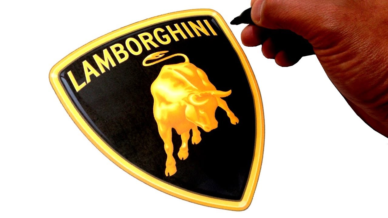 1280x720 Artist Draws Famous Car Logos - Car Logo Drawing