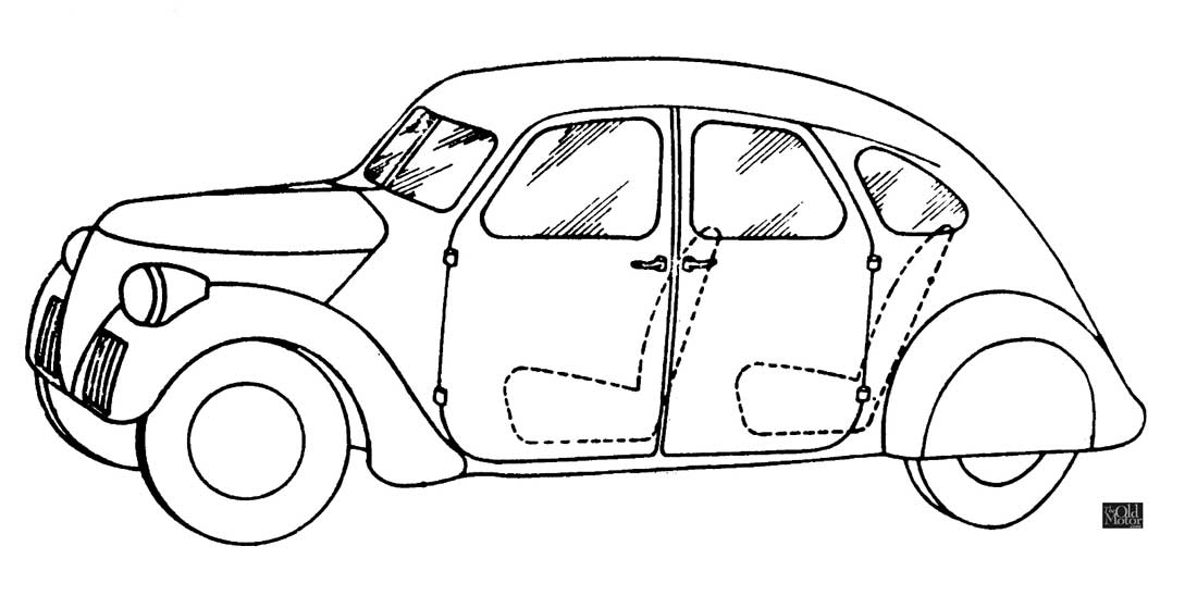 1100x559 gm's rear engined experimental economy cars the old motor - Car Motor Drawing