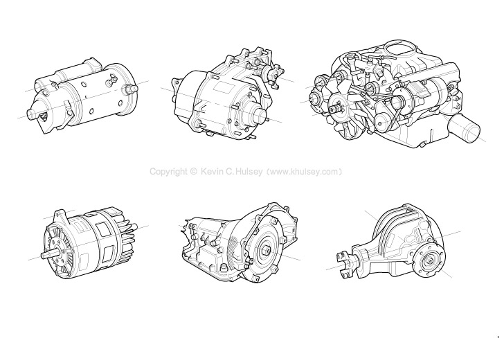 728x488 Part Drawing Car For Free Download - Car Motor Drawing