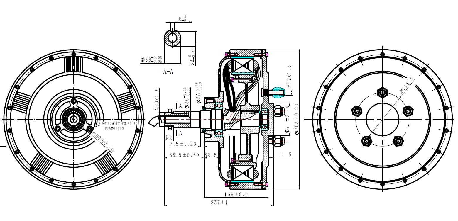 1561x754 car motor for electric car, scooter and motorcycle - Car Motor Drawing