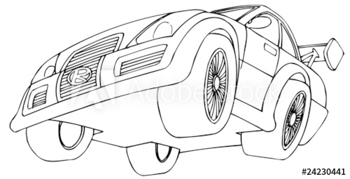 Car Outline Drawing at PaintingValley.com | Explore collection of Car ...