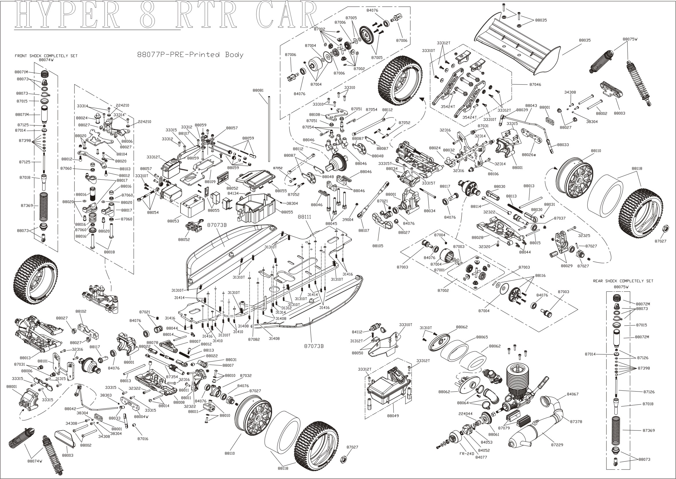 2341x1659 Parts Lists Manuals - Car Parts Drawing