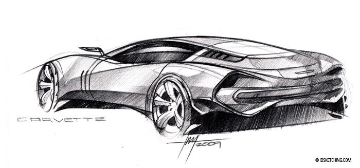 700x327 Car Pencil Sketching Tutorial Things I'm Drawn To Sketches - Car Pencil Drawing