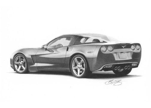 504x360 Simple Pencil Drawings Of Cars - Car Pencil Drawing
