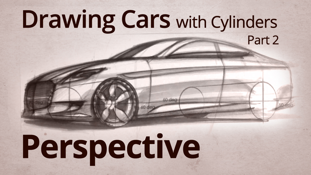 1280x720 Drawing Cars In Two Point Perspective - Car Perspective Drawing