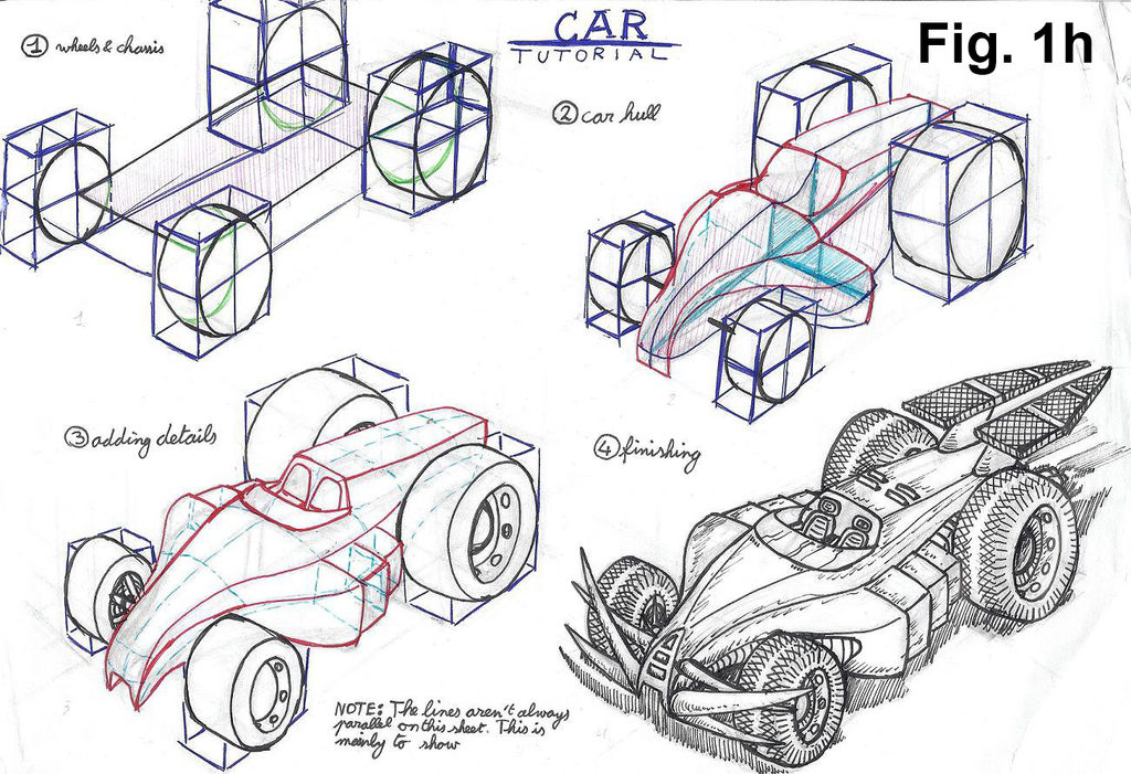 Car Perspective Drawing at Explore collection of