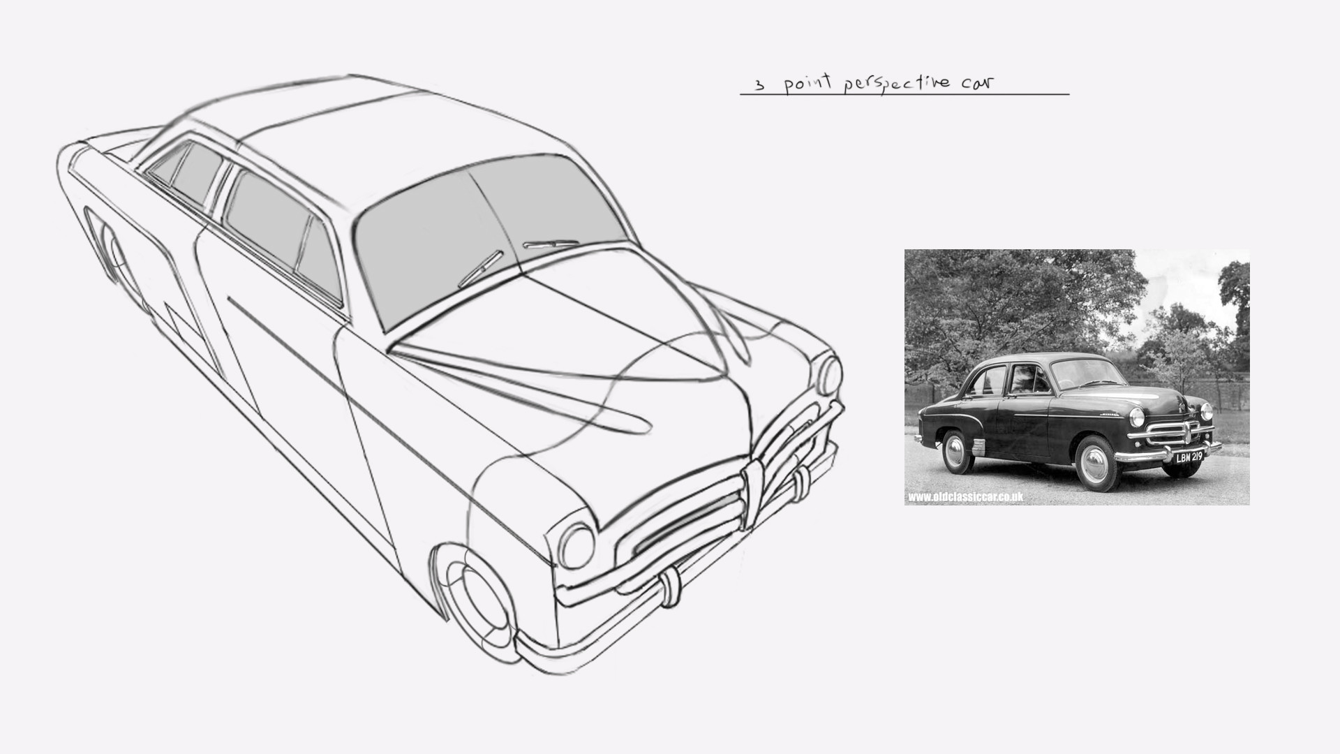 Car Perspective Drawing at Explore collection of