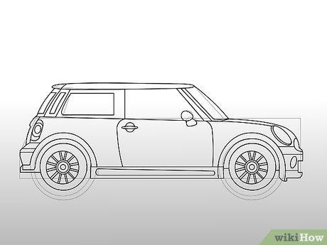 460x345 Easy Ways To Draw Cars - Car Profile Drawings