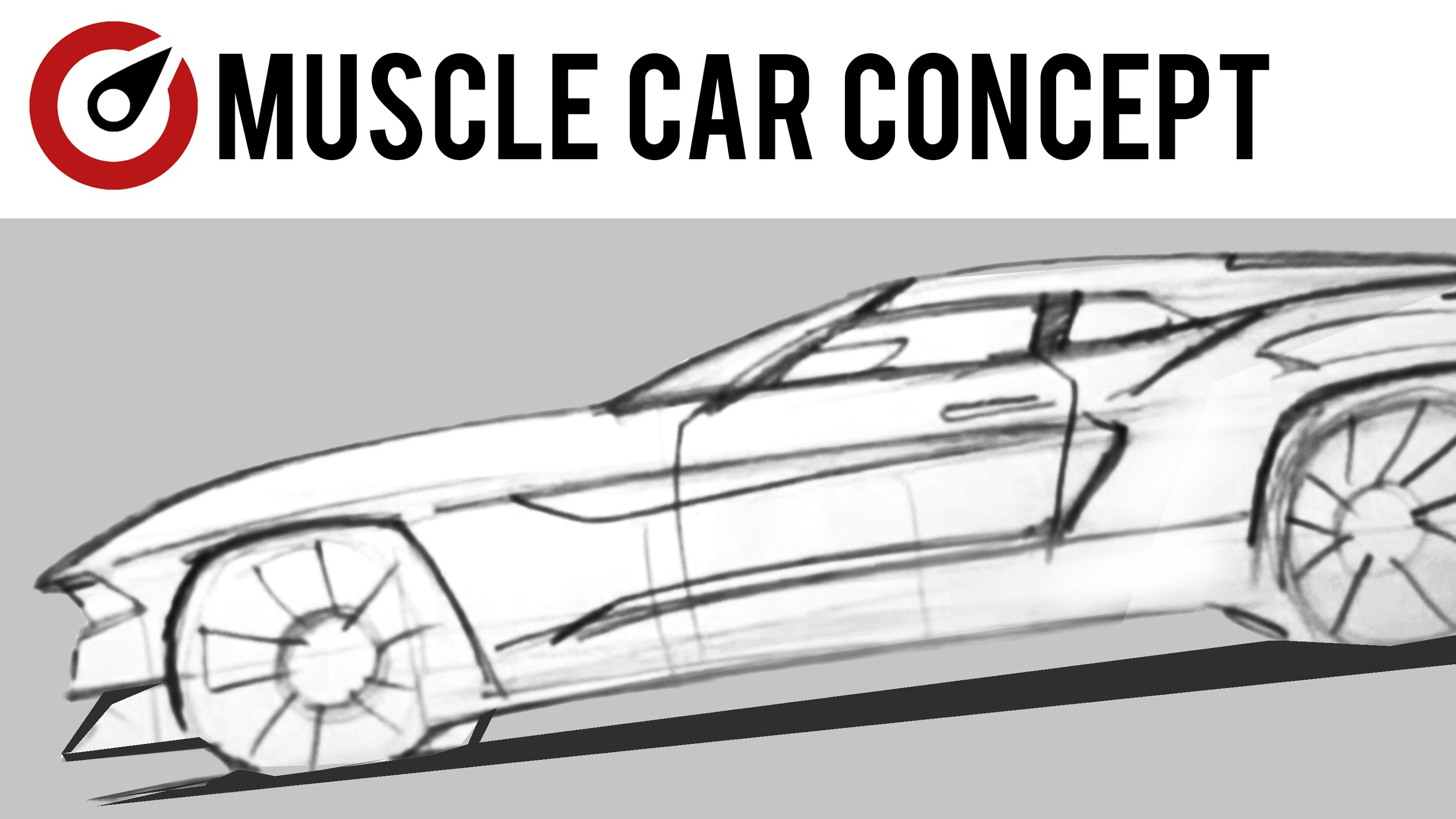 3000x1688 Pencil Car - Car Profile Drawings