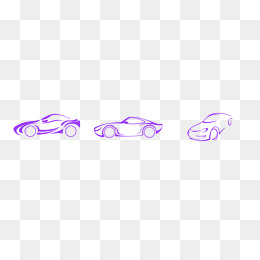 260x260 Car Line Drawing Png, Vectors, And Clipart For Free Download - Car Profile Drawings