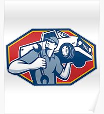 210x230 repair drawing posters redbubble - Car Repair Drawing