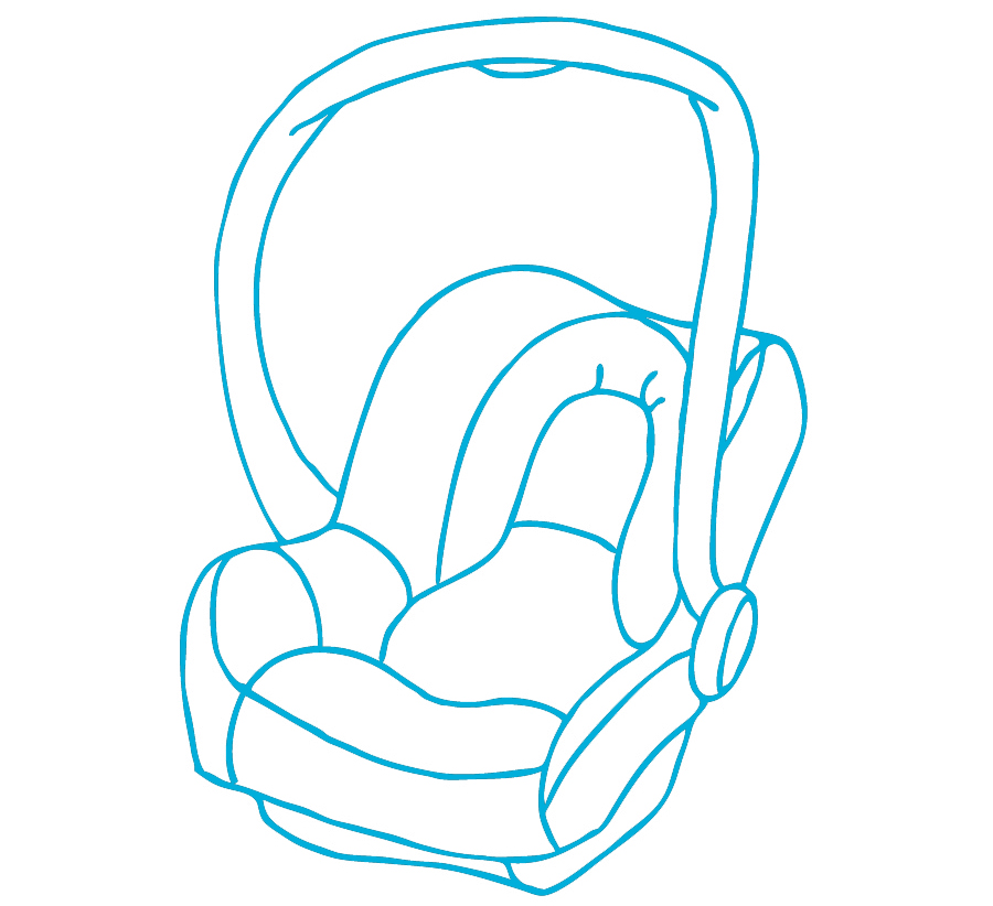 Car Seat Drawing at Explore collection of Car Seat