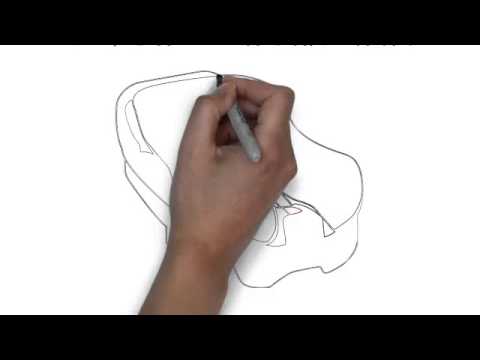 480x360 How To Draw Blue Car Seat For A Baby - Car Seat Drawing