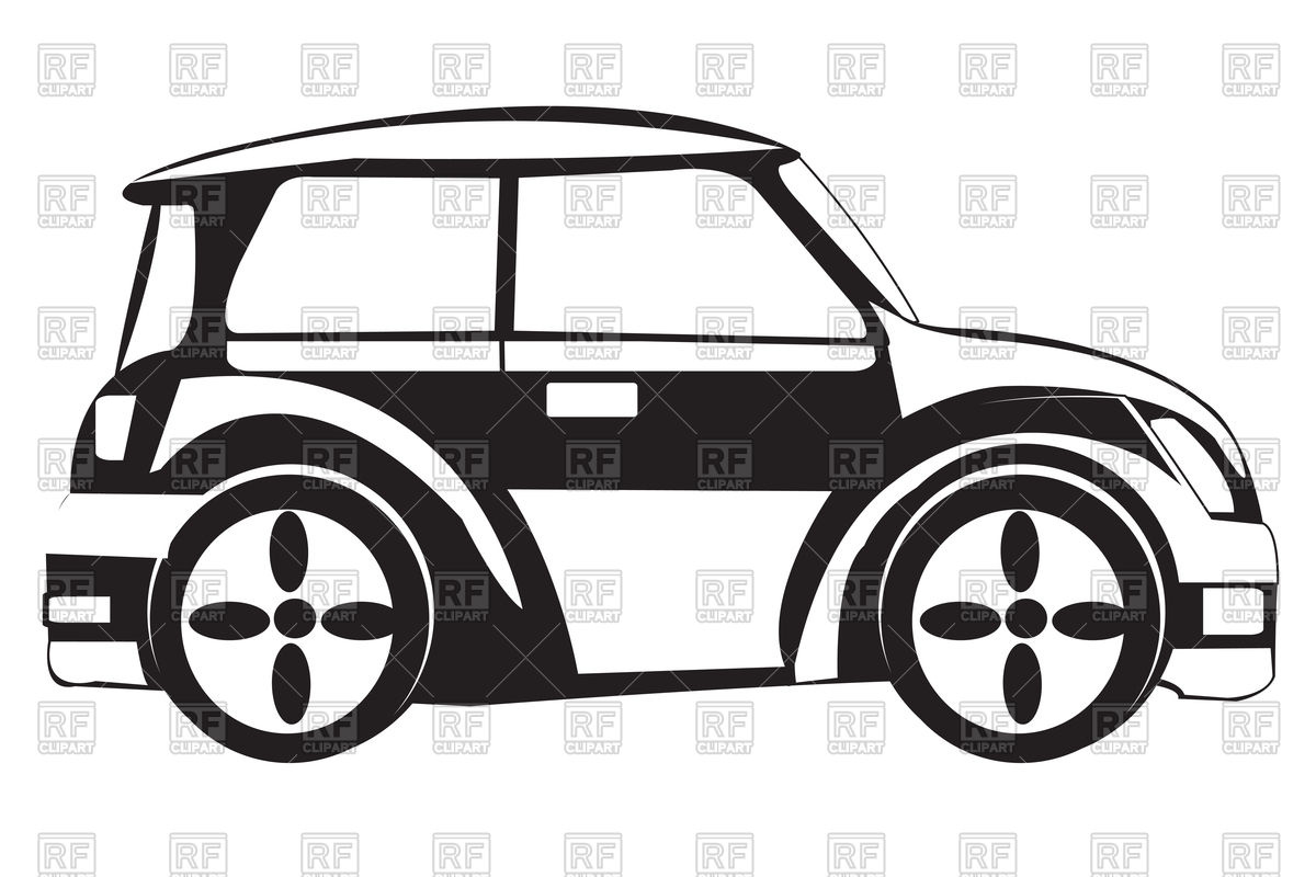 1200x800 Outline Of Car - Car Side Drawing