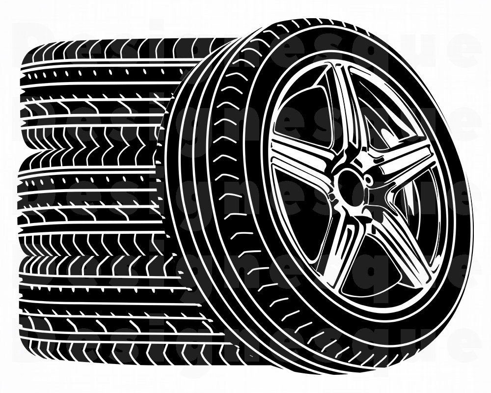 Tire Drawing at PaintingValley.com | Explore collection of Tire Drawing