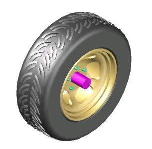 305x300 Car Tire In Autocad Download Cad Free - Car Tire Drawing