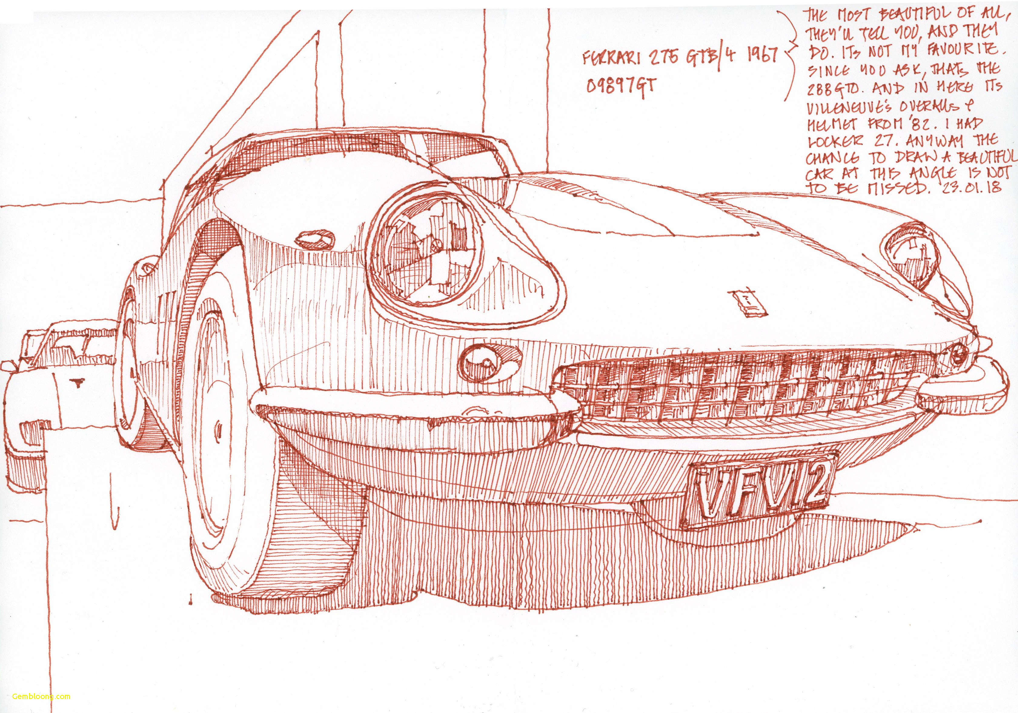 3361x2355 How To Draw Concept Art Unique Car Image In Drawing Elegant Red - Car Top View Drawing