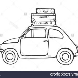 300x300 old car vintage coupe vector clipart soidergi - Car Vector Drawings