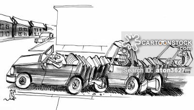 400x228 car collisions cartoons and comics - Car Wreck Drawing