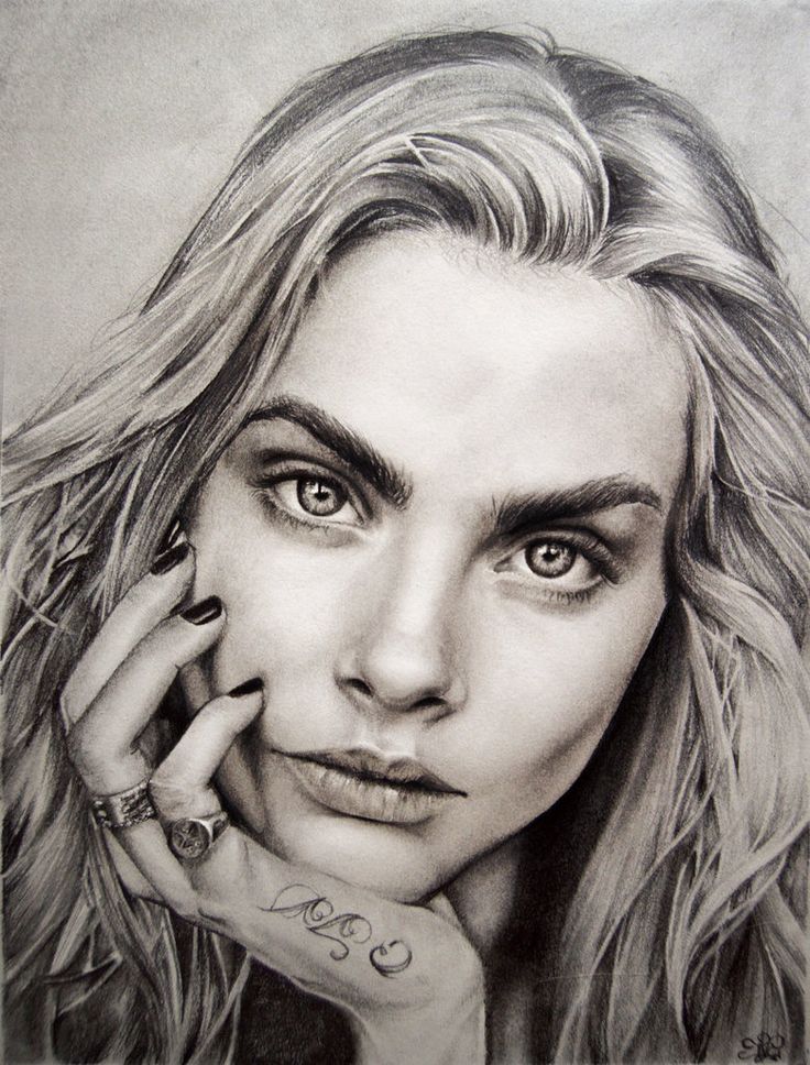 Cara Delevingne Drawing
