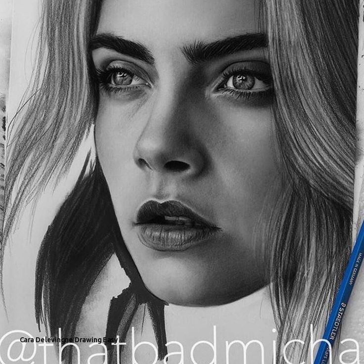Cara Delevingne Drawing at PaintingValley.com | Explore collection of ...