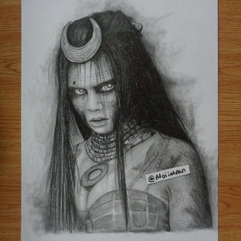 480x480 Limited Edition Cara Delevingne As Enchantress Drawing - Cara Delevingne Drawing