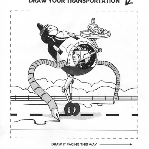 500x500 doodle caravan doodle addicts - Caravan Drawing