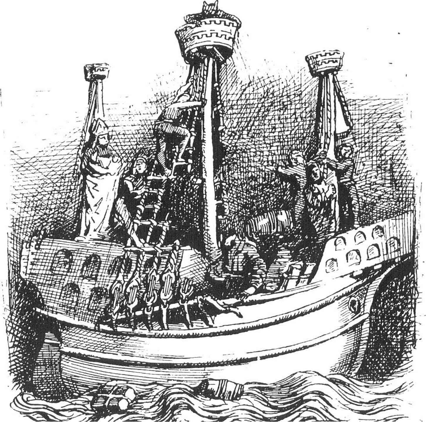 1451x1439 Maritiem Museum Prins Hendrik - Caravel Drawing