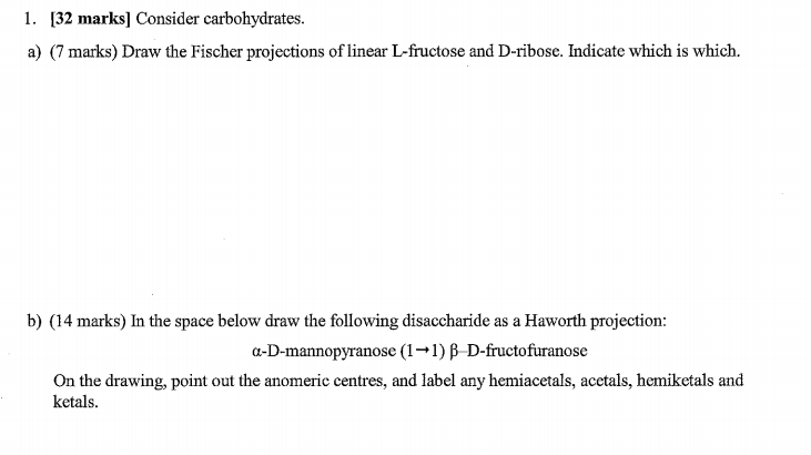 731x410 solved marks consider carbohydrates - Carbohydrates Drawing