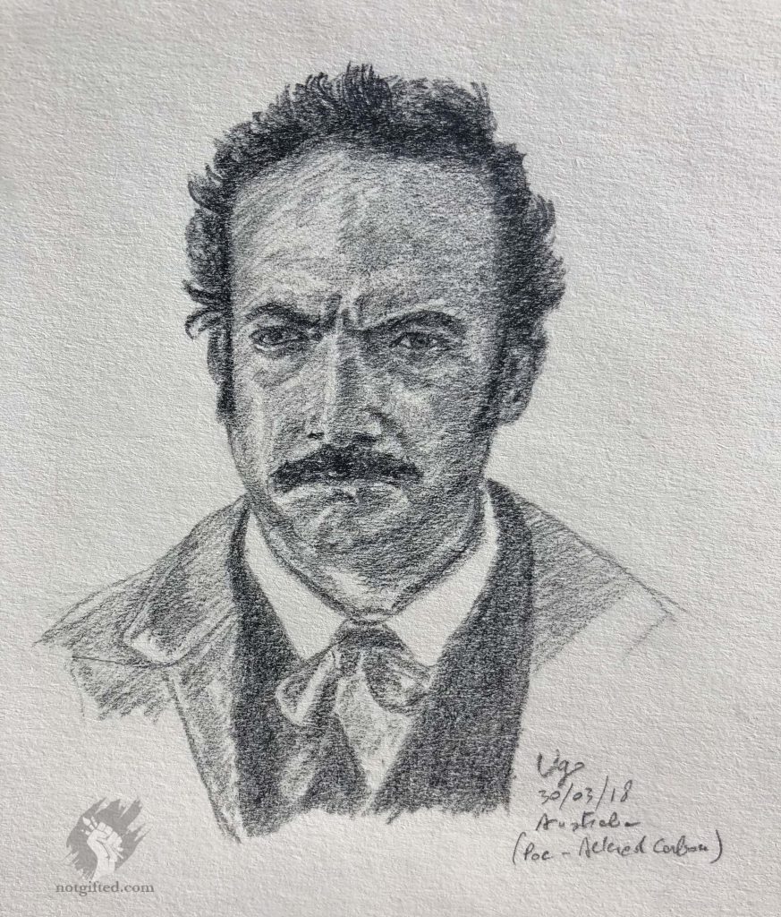 873x1024 Poe - Carbon Drawing