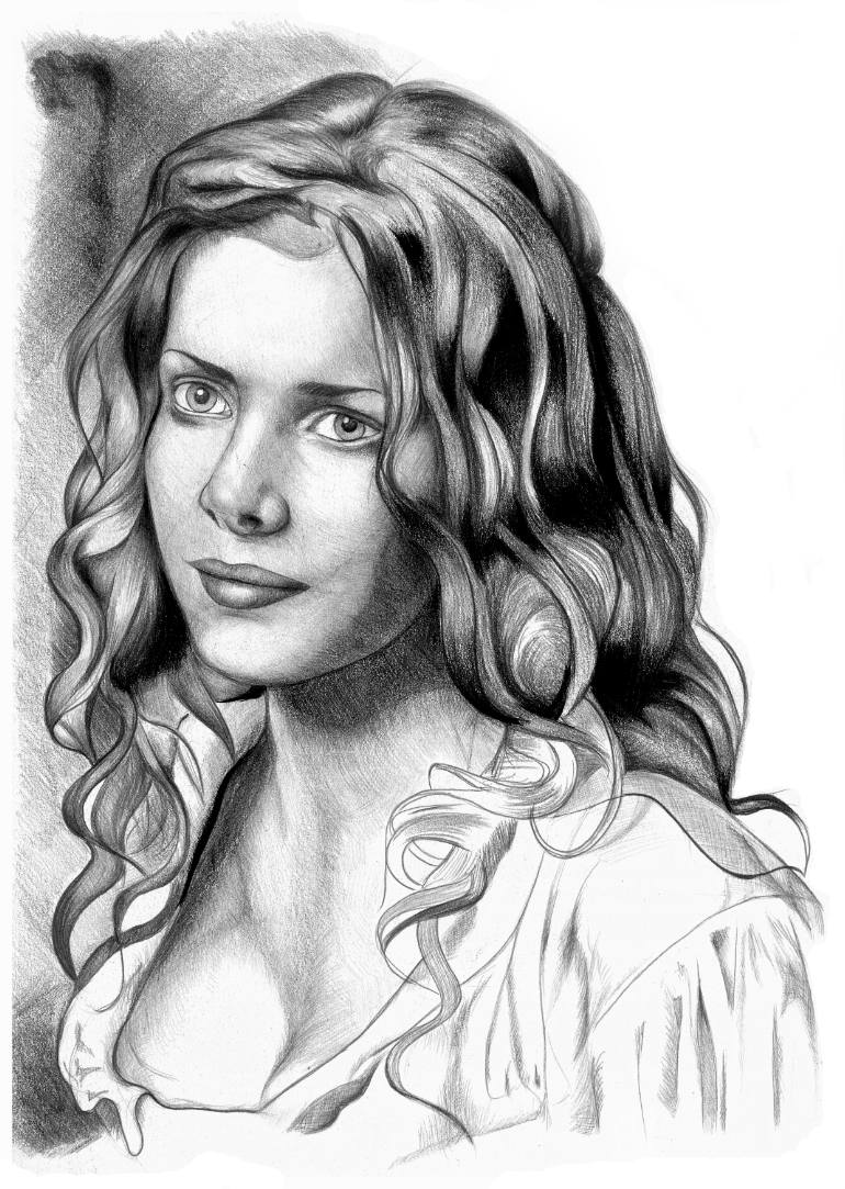 770x1083 Carbon Drawing Drawing - Carbon Drawing