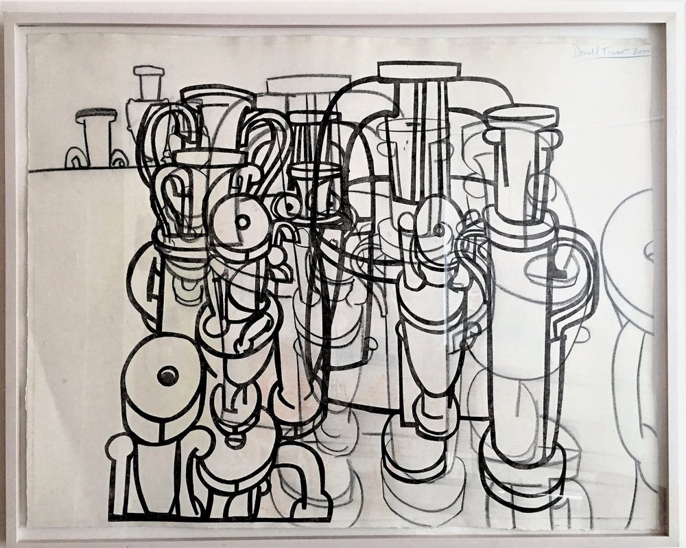 1000x798 Carbon Drawings Donald Traver Studio - Carbon Drawing