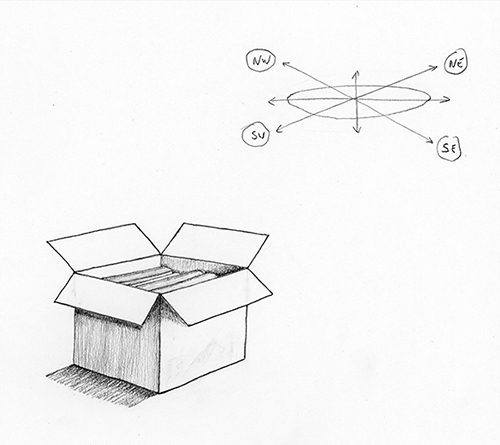 500x445 lesson hollow cubes - Cardboard Box Drawing