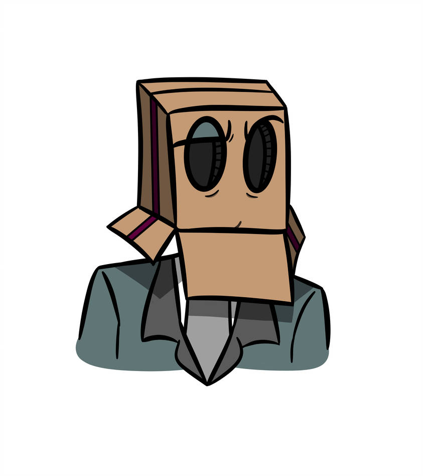 843x948 cardboard box - Cardboard Box Drawing