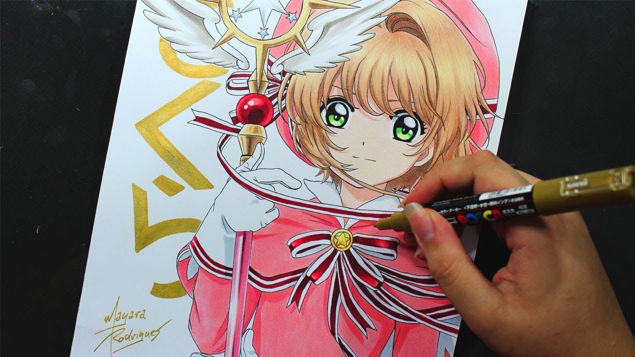 1280x720 Speed Drawing - Cardcaptor Sakura Drawing