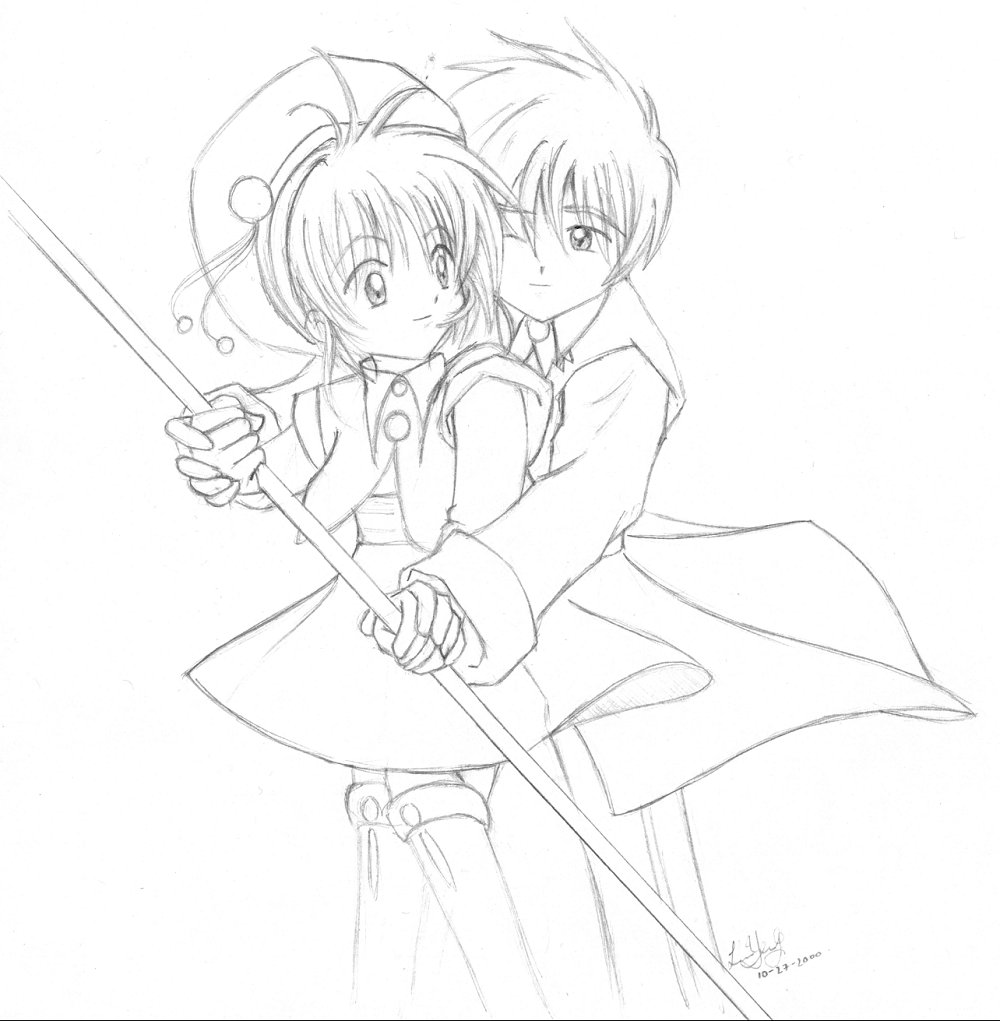 Cardcaptor Sakura Drawing at PaintingValley.com | Explore collection of ...