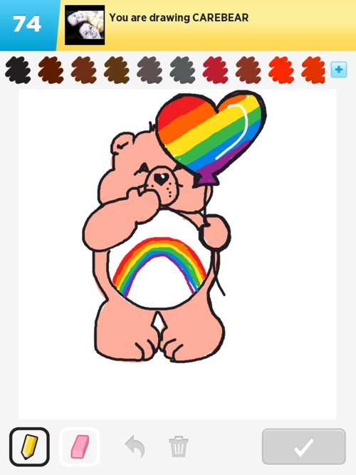 Care Bear Drawing At PaintingValley.com | Explore Collection Of Care ...