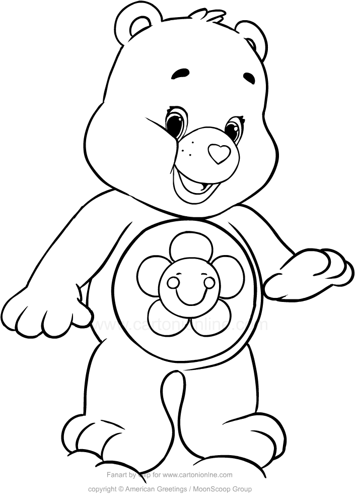 Care Bear Drawing at Explore collection of Care