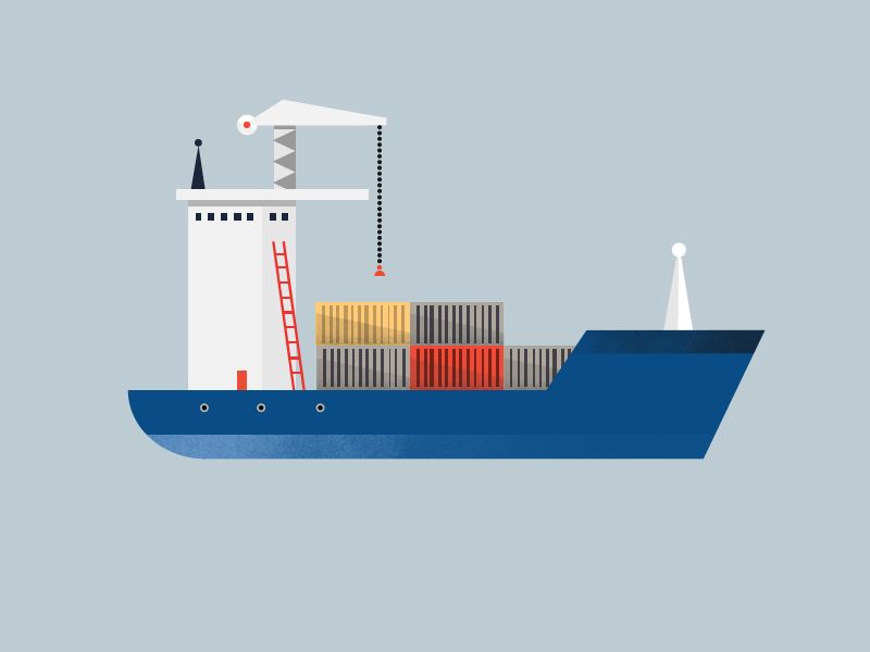 800x600 cargo ship in illustration boat illustration, sea - Cargo Ship Drawing