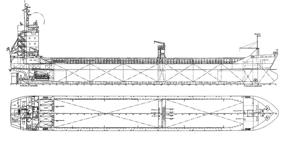 600x300 Drawn Ship Cargo Ship - Cargo Ship Drawing