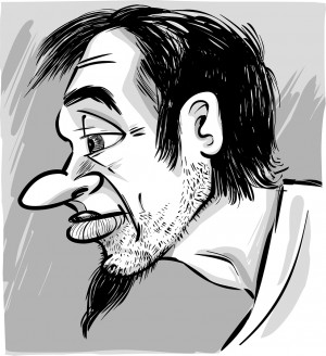 300x328 drawing caricatures how to create a caricature in steps - Caricature Drawing