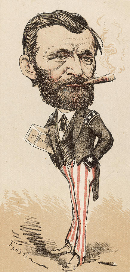 432x900 ulysses s grant caricature drawing - Caricature Drawing