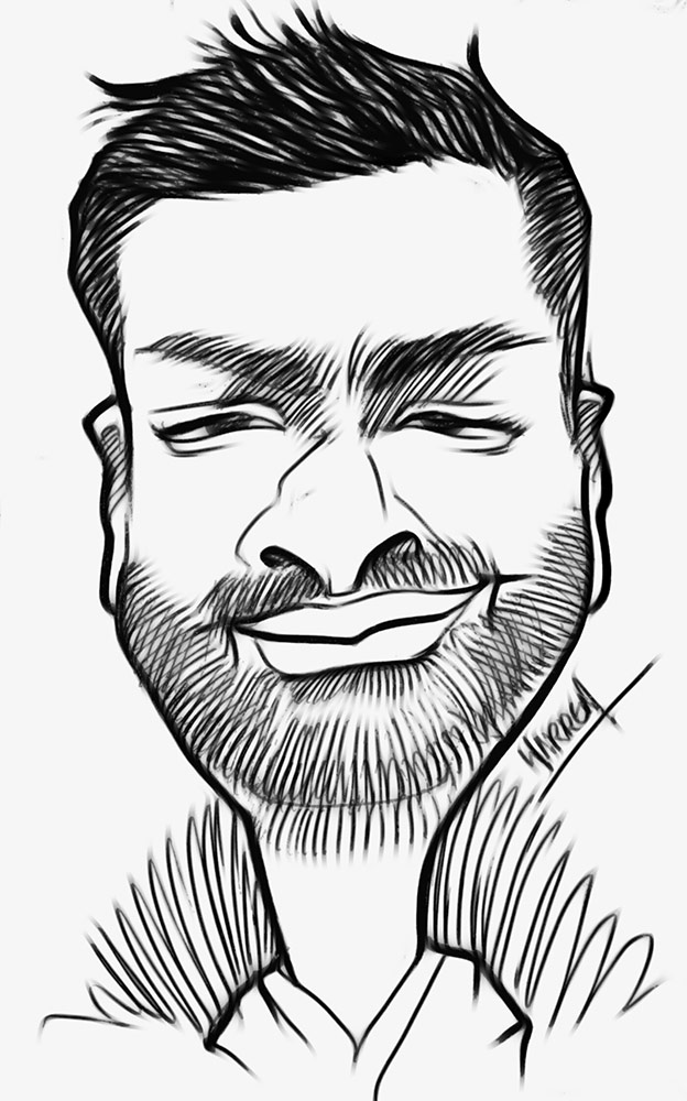 624x1000 caricature drawing - Caricature Drawing