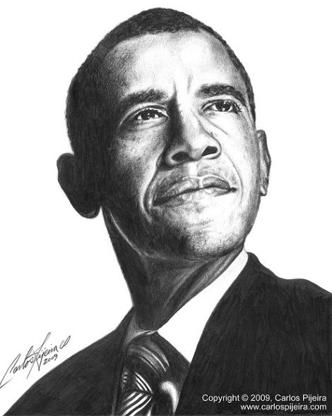 470x590 Famous Portrait Drawings - Carlos Drawing