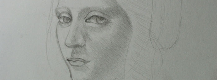 700x260 Classical Portrait Drawings - Carlos Drawing