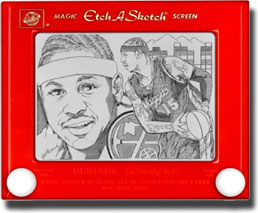 258x213 carmelo anthony drawn on an etch a sketch - Carmelo Anthony Drawing