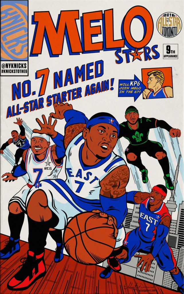 642x1024 Carmelo Anthony X The Avengers All Star Comic Cover B Ballin - Carmelo Anthony Drawing