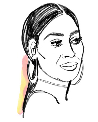 330x412 How I Get It Done La La Anthony, Star Of Starz's 'power' - Carmelo Anthony Drawing