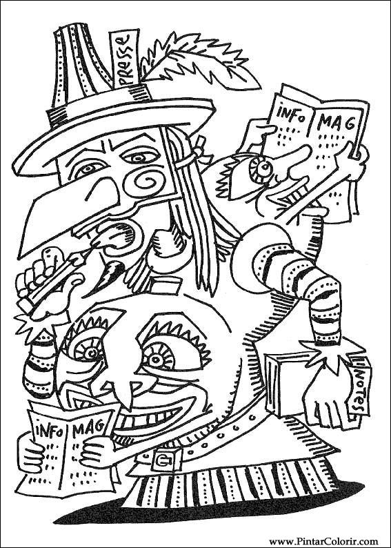 567x794 drawings to paint colour carnival - Carnival Drawing